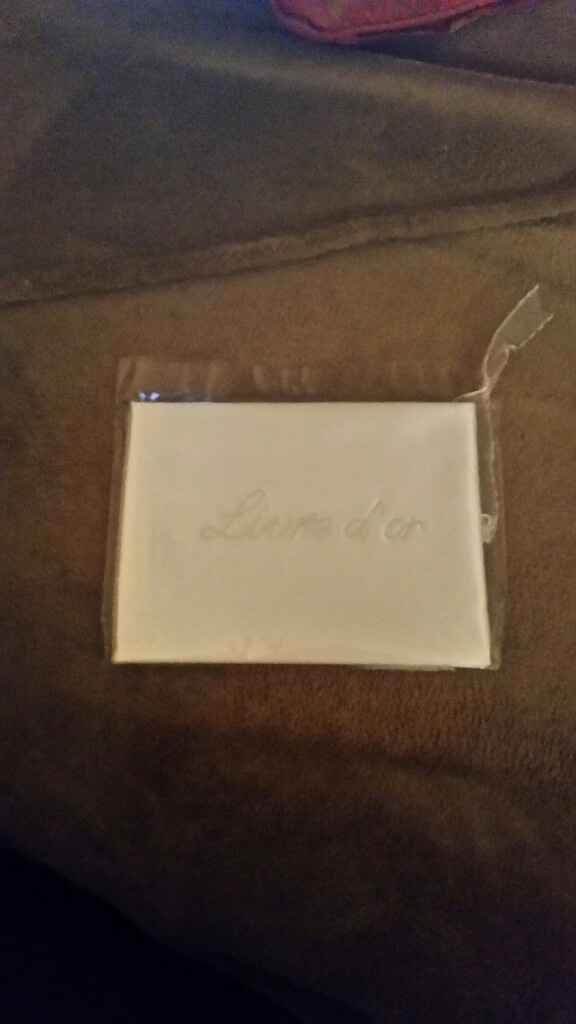 Livre d'or - 1