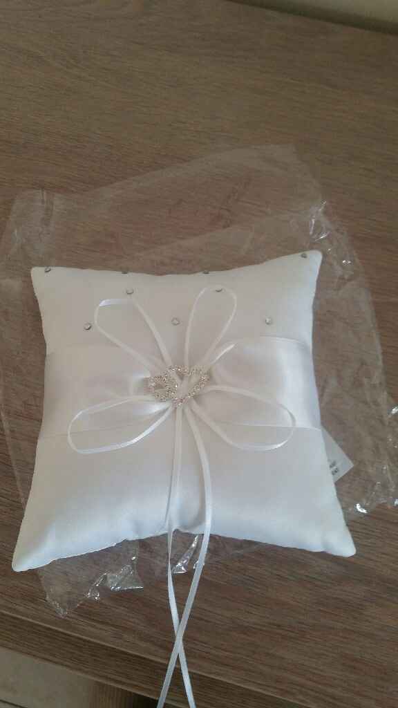 Coussin  pour les alliances - 1