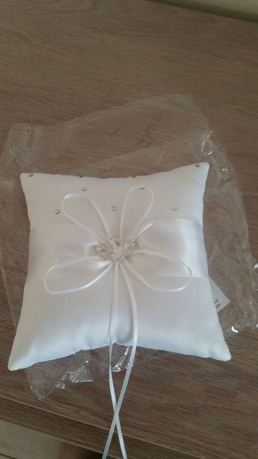 Coussin  pour les alliances - 1