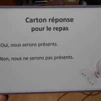 carton réponse