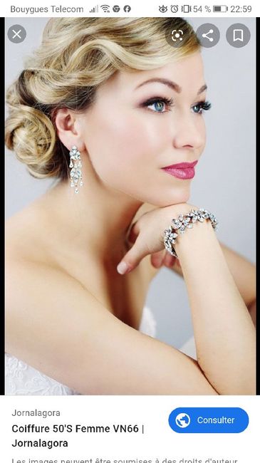 Coiffure année 50 2