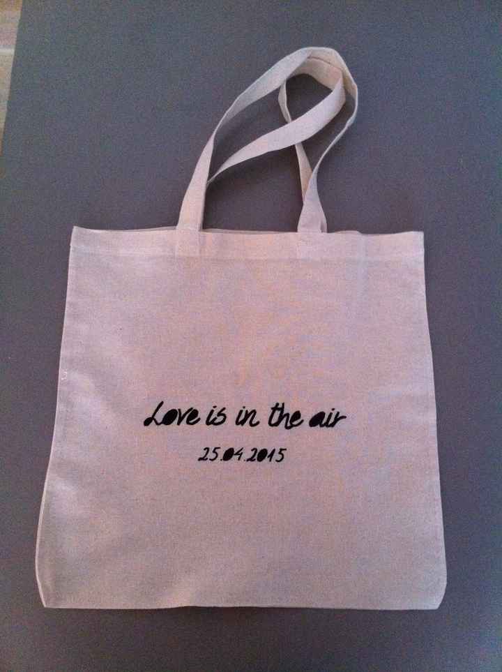 Sac pour nos invités