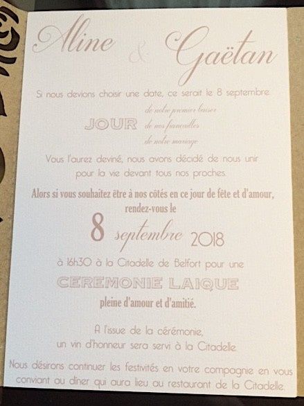 Nos faire part - 3