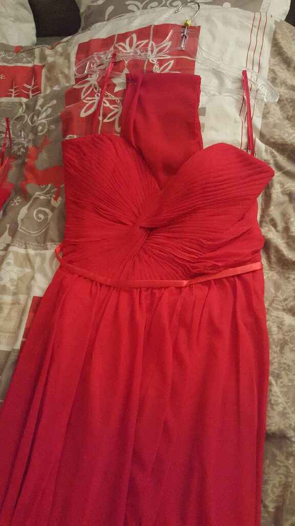 Robe demoiselle d'honneurs - 1