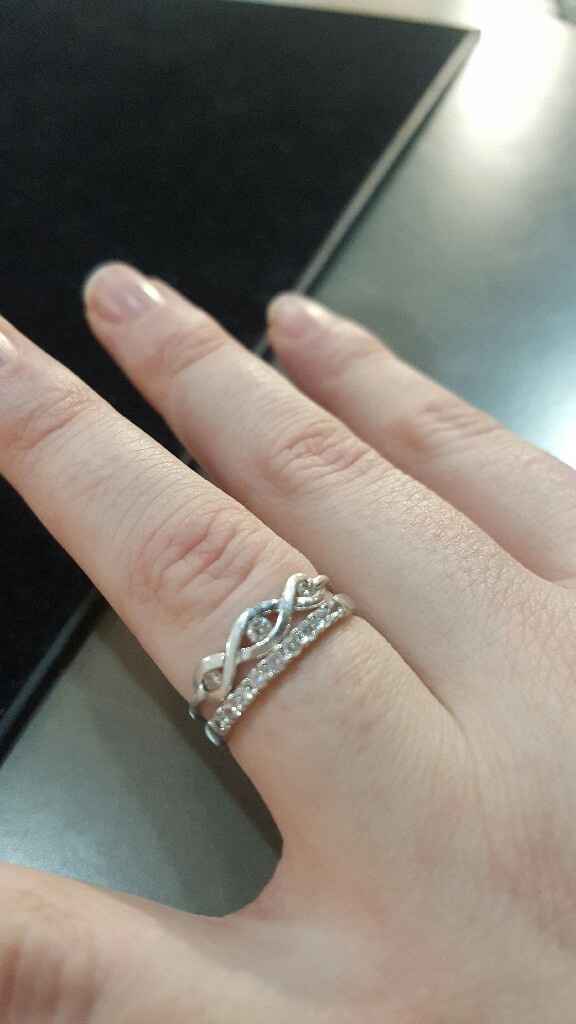 Avez-vous deux bagues : mariage & fiancailles ? - 1