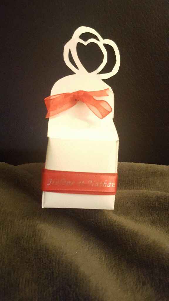 J'ai reçu mes rubans personnalisés - 3