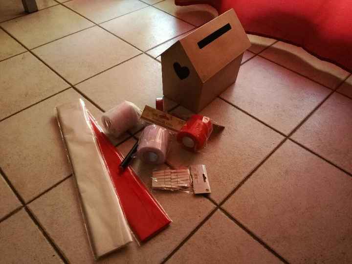 Objectif mariage: lancement de notre urne maison - 1