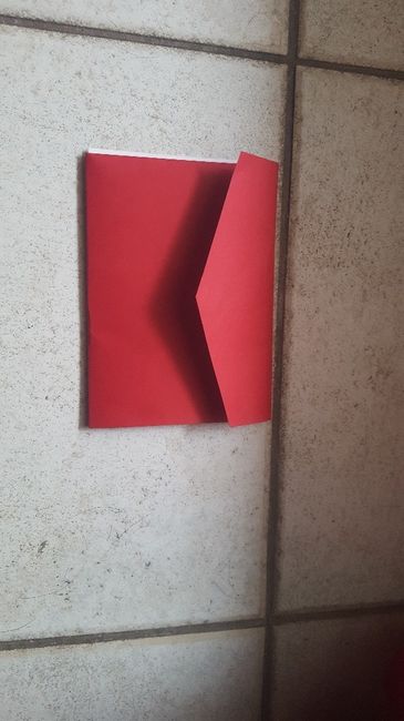 Essai à vide faire-part fermé