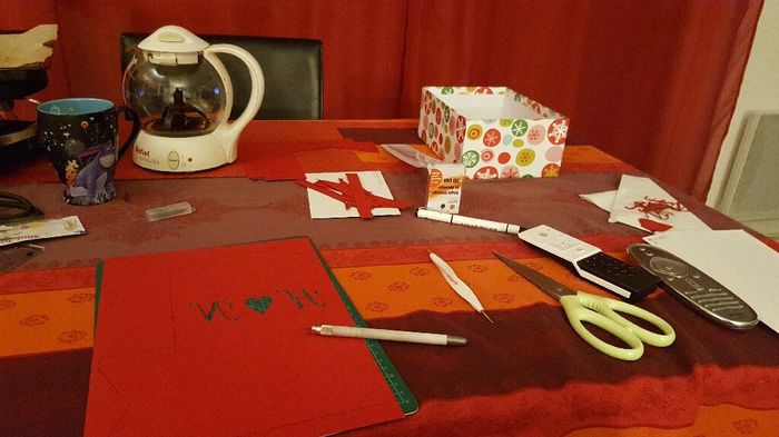 Objectif mariage: travaux manuels du soir - 2