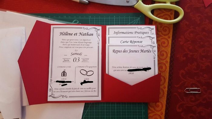 Objectif mariage: travaux manuels du soir - 4