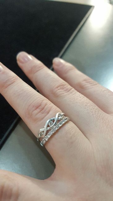 Avez-vous deux bagues : mariage & fiancailles ? - 1