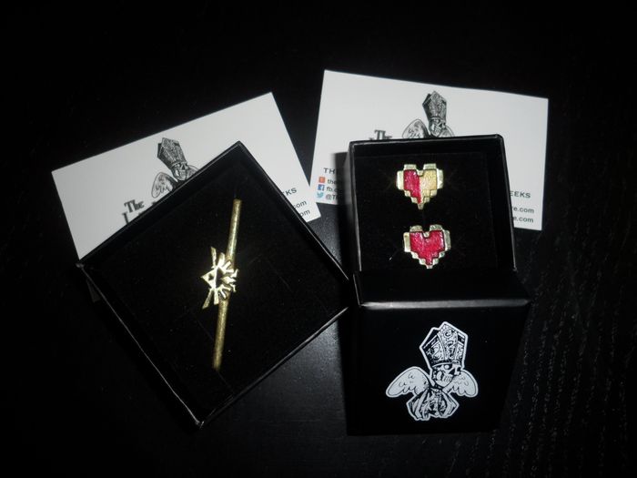 Boutons de manchette et pince pour cravatte