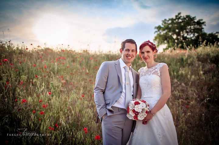 on est marriés!!