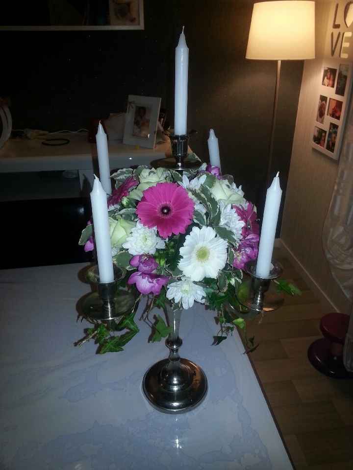 1er essai centre de table - 1