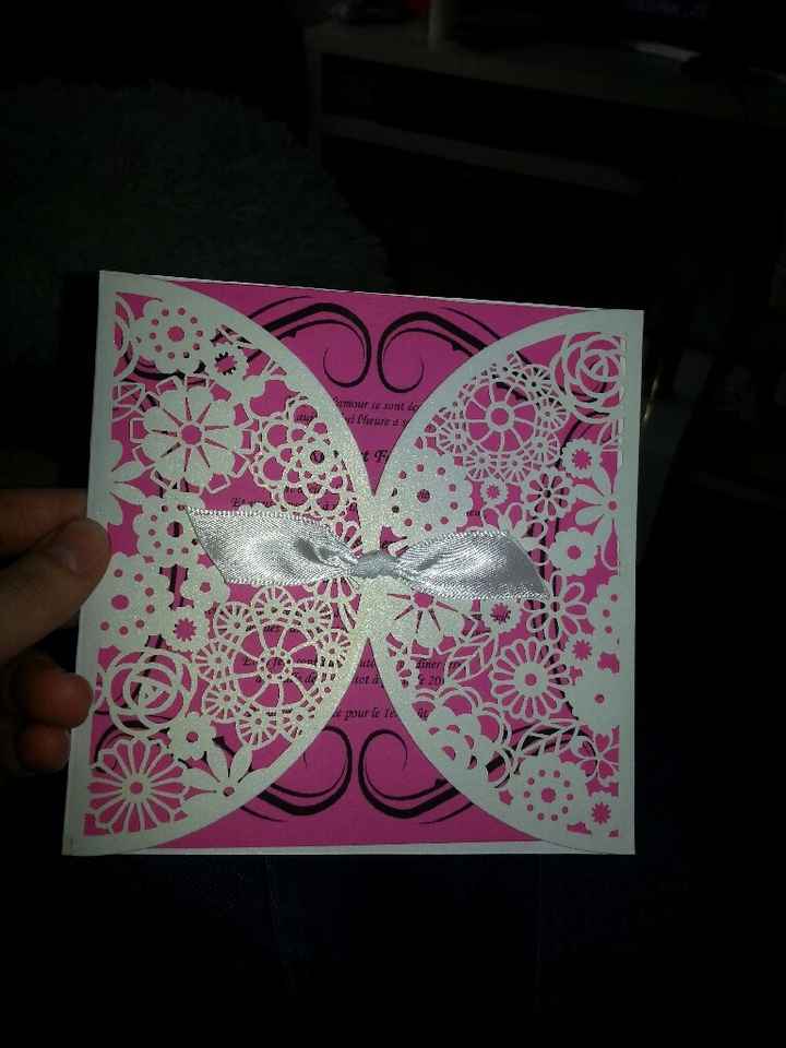 Faire parts terminés ! - 1