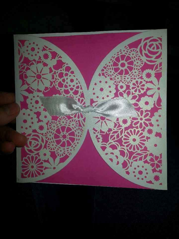 Faire parts terminés ! - 2