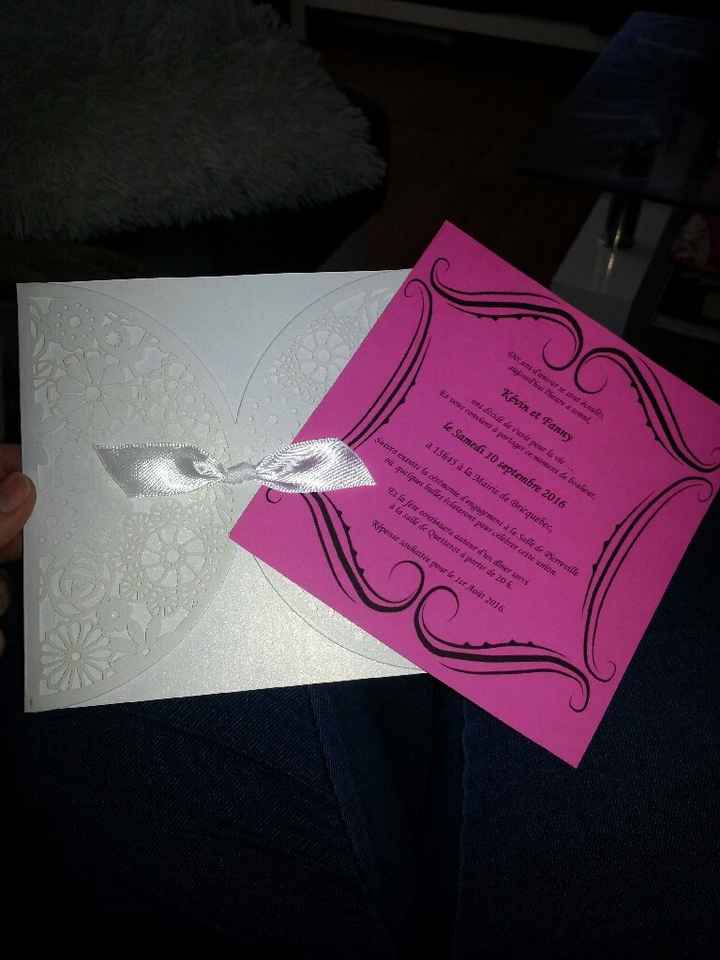 Faire parts terminés ! - 3