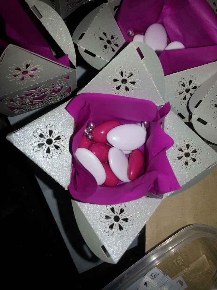 Boîte à dragées en cours de finalisation - 1