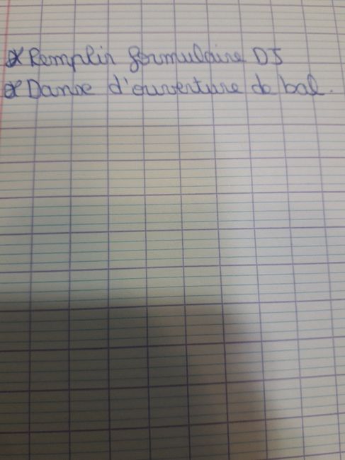 Budget et programme - 2