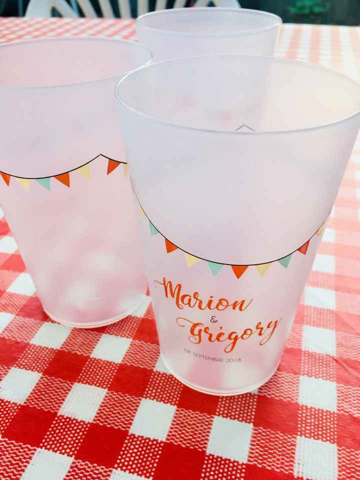 Gobelets personnalisés - 1