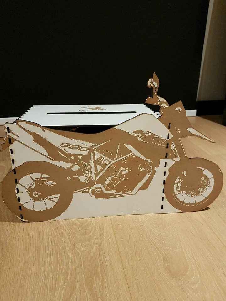 Notre mariage  sur le theme de la moto - 1