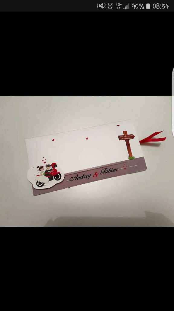 Theme moto  faire part reçu  :) - 1