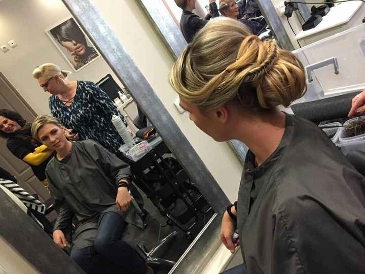  1er essai maquillage et coiffure - 1