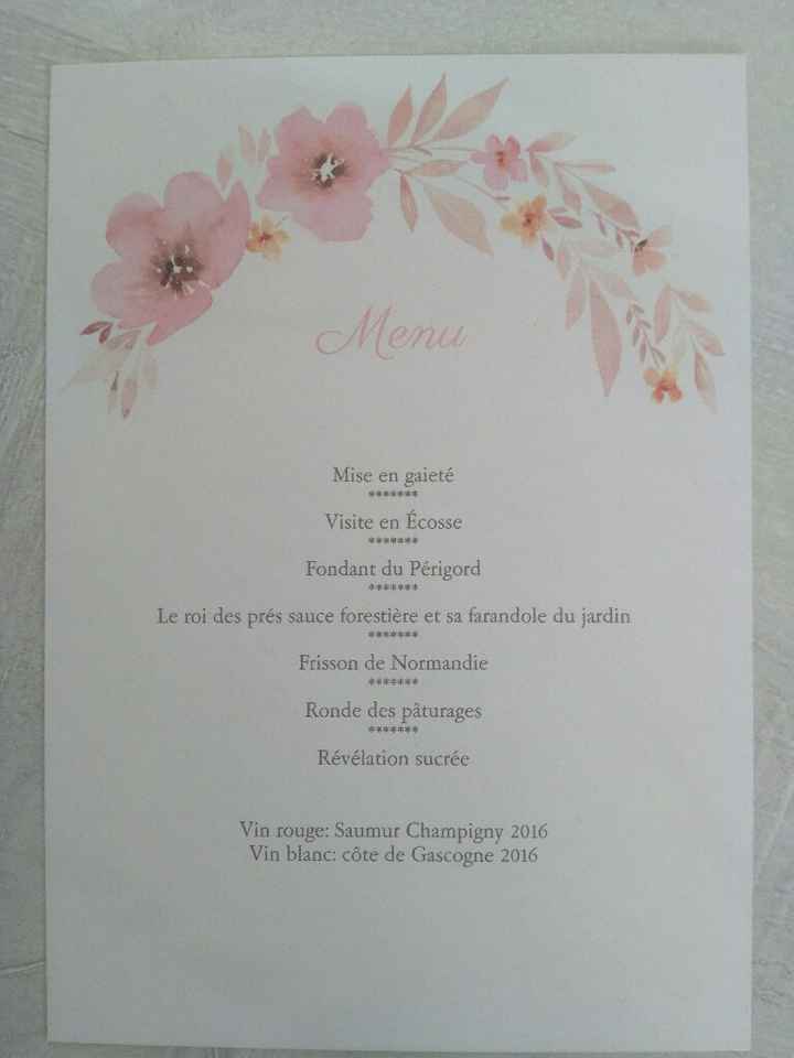  Plan de table diy , suite et fin ! - 1