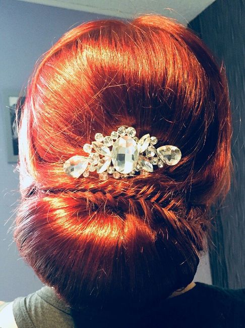 Essai chignon sublime ! - 2