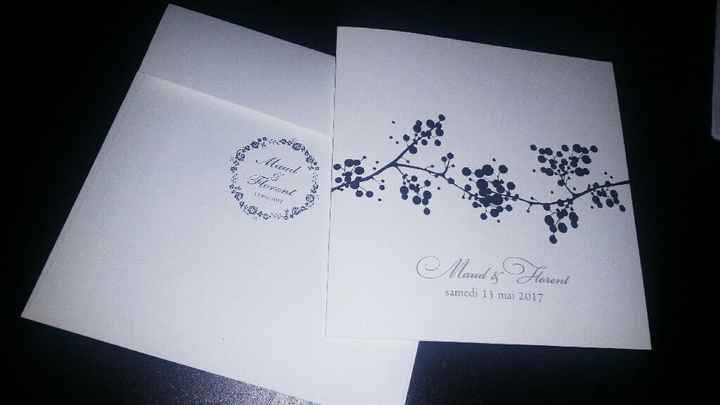 Notre faire part "à la française" - 1