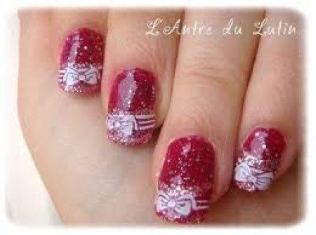 ongle rose