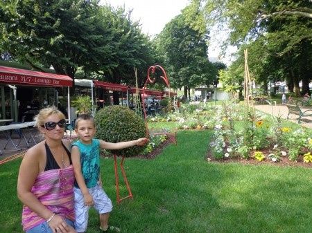 week end à aix les bains avec mon fils