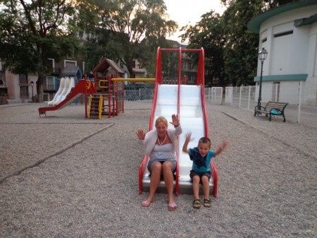 week end à aix les bains avec mon fils