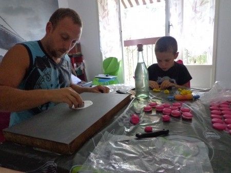 macaron fimo 8
