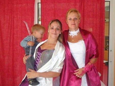 ma soeur, mon filleul et moi