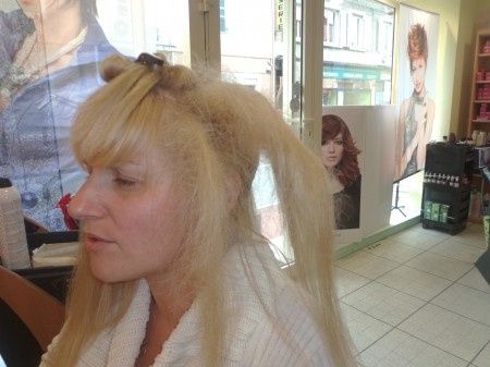 chignon jour j 5