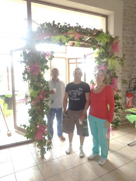 mon papa, mon frere et ma maman