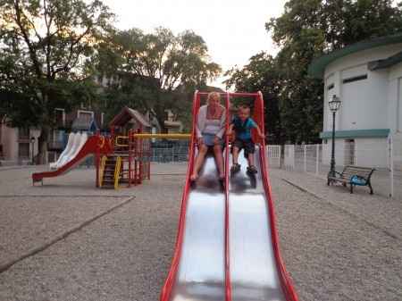 week end à aix les bains avec mon fils