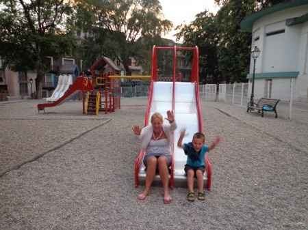 week end à aix les bains avec mon fils