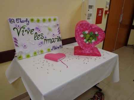 mariage fushia et anis 