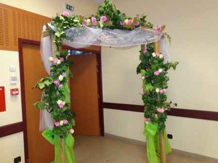 mariage fushia et anis 