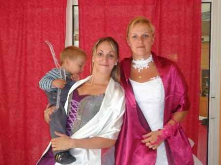 ma soeur, mon filleul et moi