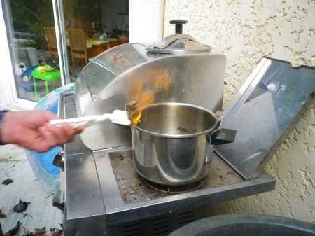 poire flambée