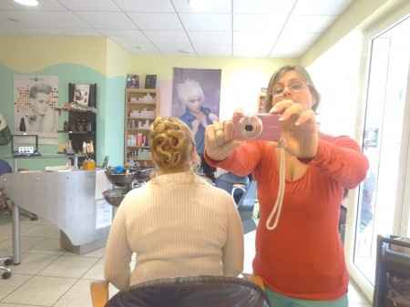 chignon jour j 13