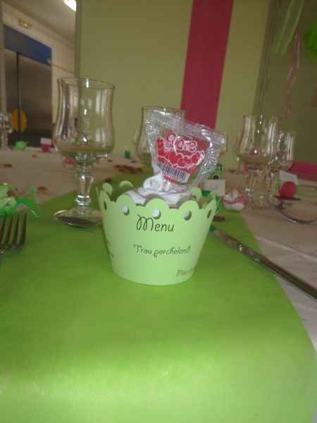 menu vert anis