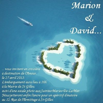 Notre faire-part :)