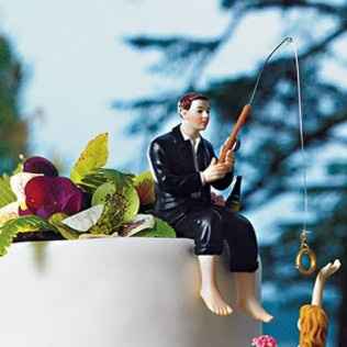 Notre figurine pour la pièce montée