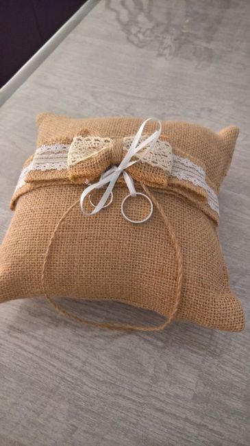 Notre coussin porte alliances