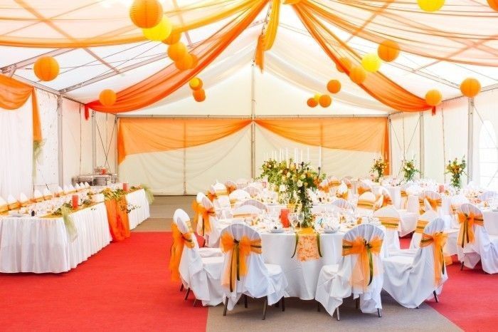 Orange comme couleur de mariage - 3