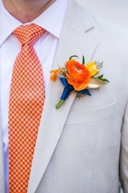 Orange comme couleur de mariage - 6
